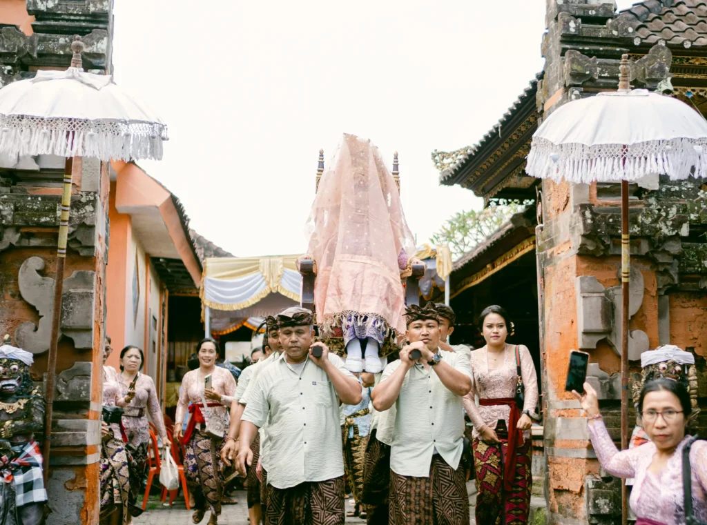 Casamento tradicional em Bali